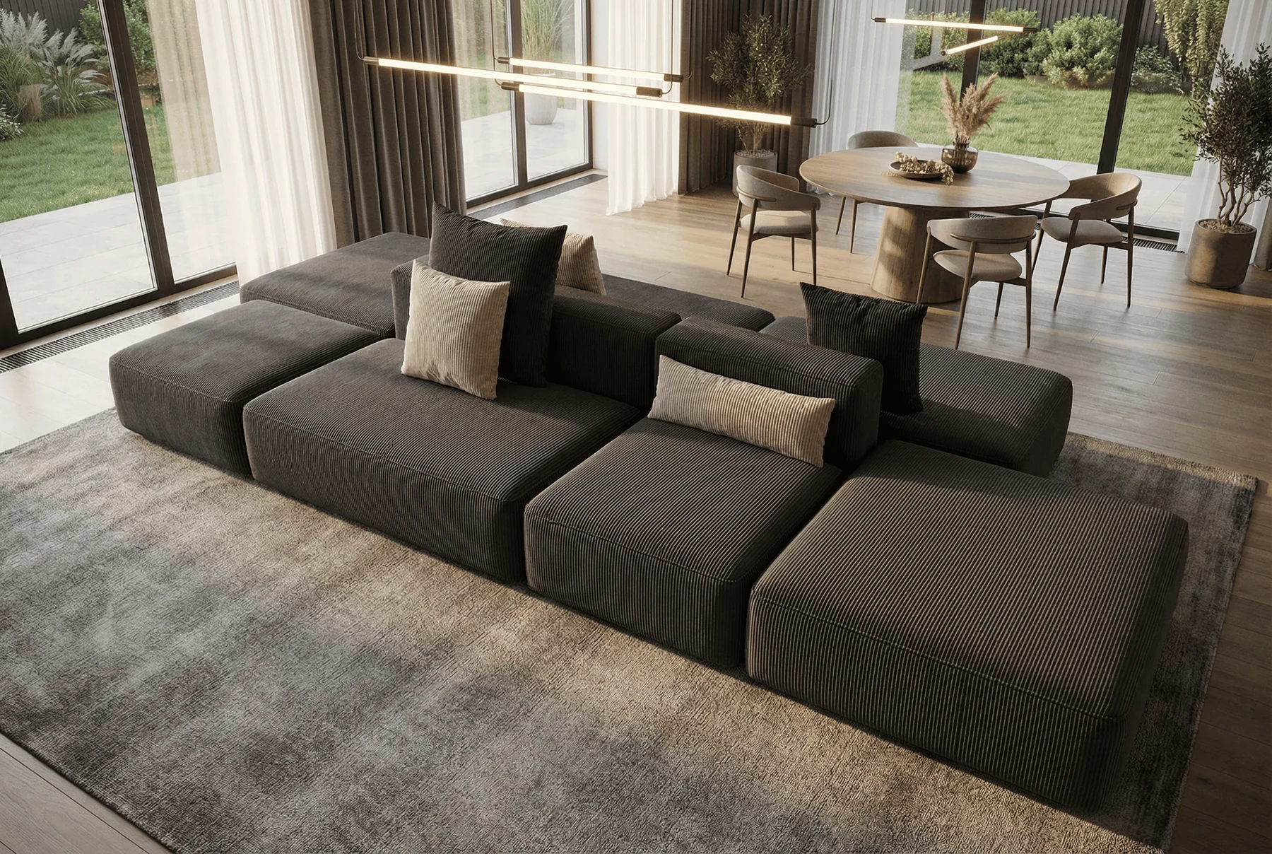 Modulare Sofas für dein Zuhause